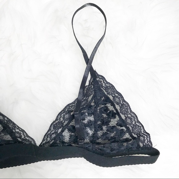 Black Lace Bralette - Picture 3 of 3